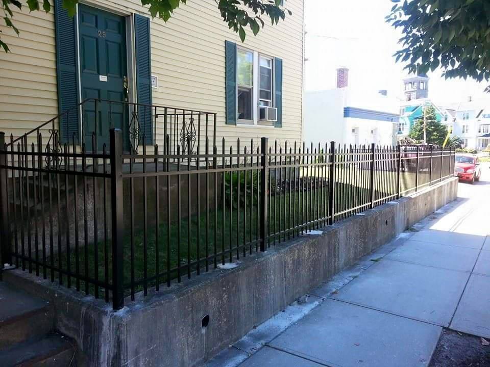 Wrought Iron Fence Installation in Dover, MA